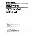 ROTEL RQ-970BX Instrukcja Serwisowa