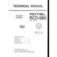 ROTEL RCD865 Instrukcja Serwisowa