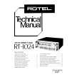 ROTEL RT-1024 Instrukcja Serwisowa