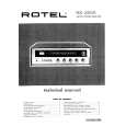 ROTEL RX-200A Instrukcja Serwisowa