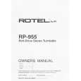ROTEL RP-955 Instrukcja Obsługi